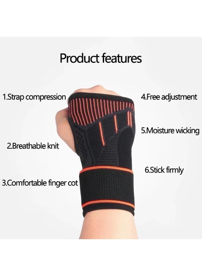 عام دعامة راحة اليد - دعامة معصم للياقة البدنية، دعامة معصم مرنة - Image 3